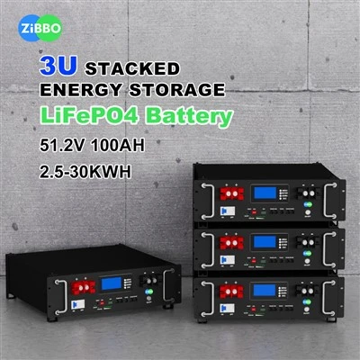 3U Cabinet Type Energy Storage Battery 51.2V 5KWH-30KWH