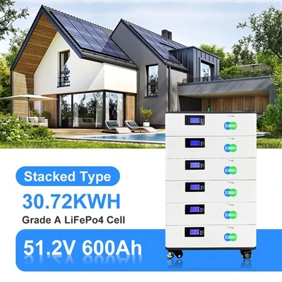 48V Stacked LiFePO4 Battery 600Ah 30KWH Lithium Iron Batteries