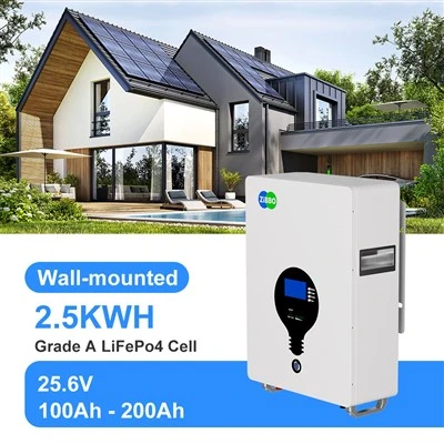 Lithium Ion Battery 25.6v 100ah Wall Mount