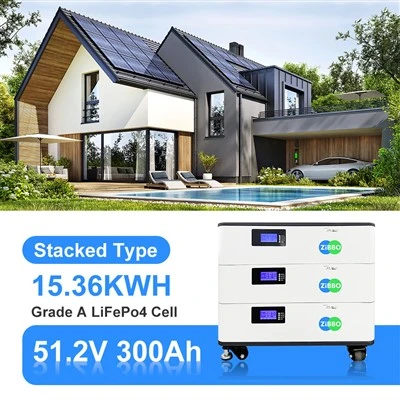 Residential Energy Storage 15KWH Solar Stacked Battery 51.2V 300Ah Long Life Cycle